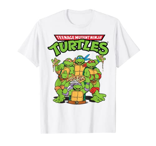 Teenage Mutant Ninja Turtles Pizza Crew T-Shirt #TOP1