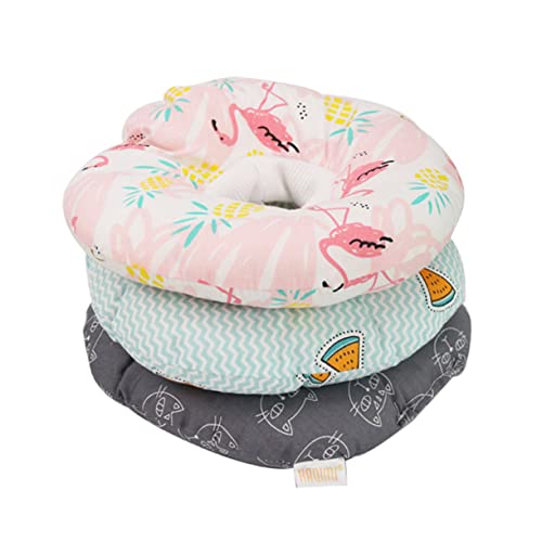 Milisten Breathable Skin-Friendly Cat Elizabethan Collar Lick Recovery PET Collar for Kittens and Cats Size L Grey