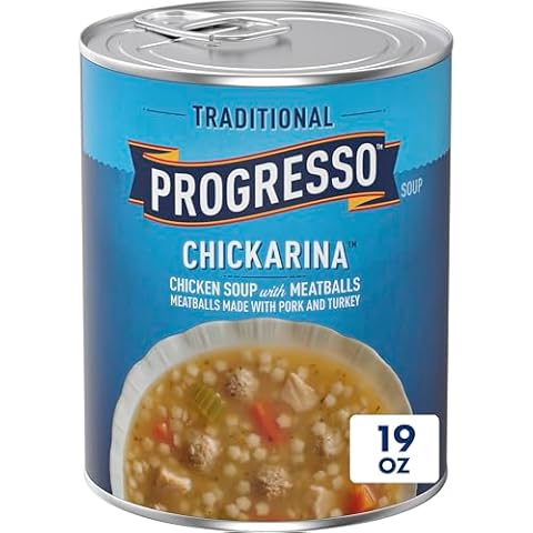 Progresso Chickarina Soup, Traditional Canned Soup, 19 oz Cover