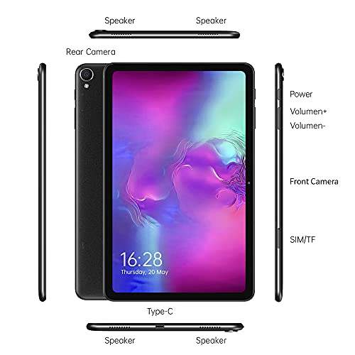 Tablet Android 11, ALLDOCUBE iPlay40 Pro Tablet PC 10,4 polegadas, 8 GB + 256 GB, 2000 x 1200 pixels
