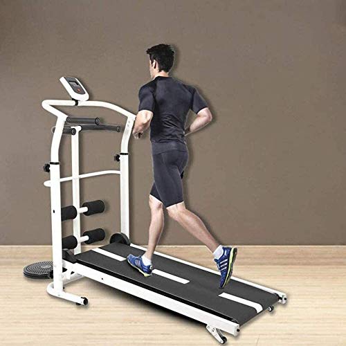 Image of Treadmills for Home Folding with Incline Fitness Equipment Jogging Exercise Treadmill Folding Treadmill, Mechanical Treadmill Foldable Peng fengong