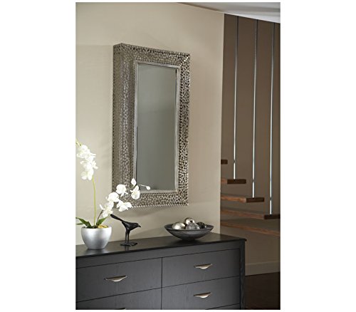 Quoizel Ckcf2822Os Confetti Metal Chip Drum Pendant Lighting, 4-Light,, 400 Watts, Old Silver (11" H X 22" W) #TOP1