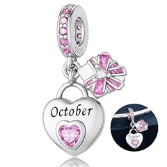 October Dangle Birthstone Charms