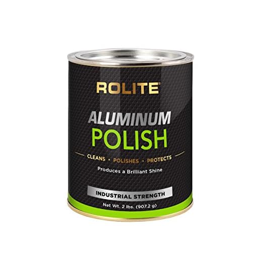 Rolite - RAP2# Aluminum Polish (2lb) for All Aluminum & Bare Metal Surfaces - Canoes, Jon Boats, Pontoons, RVs, Diamond Plate, Aluminum Non-Coated Wheels