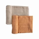 Little Unicorn Deluxe Muslin Swaddle Blanket | Rayon made from Bamboo | 47' x 47' | Unisex