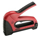 Gardner Bender MSG-501 Heavy-Duty Cable Boss Staple Gun, Professional Grade, Secures (NM) Coax, & Low-Volt Cable, Red