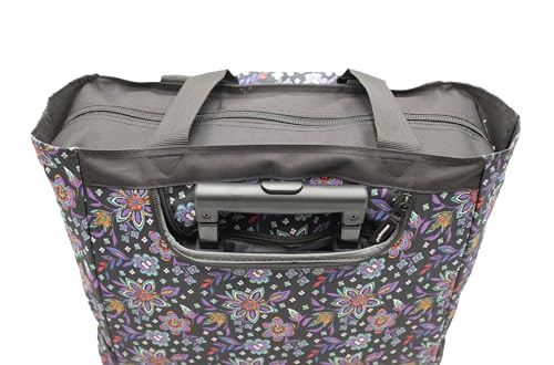 Multi-Purpose Rolling Tote-Dianthus4