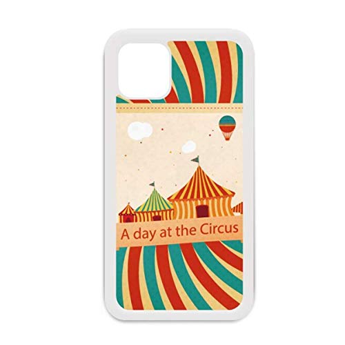 Coque iPhone 12 Pro Max Circus Blanc idéale pour égayer vos sorties et vos photos de vacances