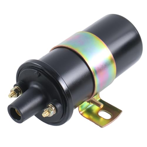 DVPARTS 12V Ignition Coil Conversion Coil (Internal Resistor) 1100-0544 D5TE12029AB Compatible with Ford 8N Tractors 2000 3000 4100 4600 5000 5600 6000