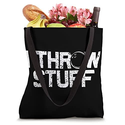 Funny Bowling I Throw Stuff Bolso Tote miniatura 4