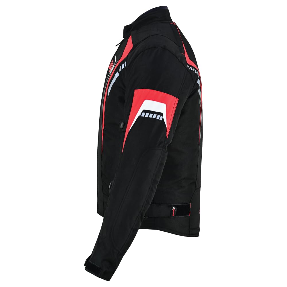 Shelly - Giacca da moto da uomo per avventura/tour, con tessuto Cordura, estate e inverno, antivento, per corse e equitazione