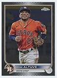 2022 Topps Chrome #6 Jose Altuve Houston Astros MLB Baseball Trading Card