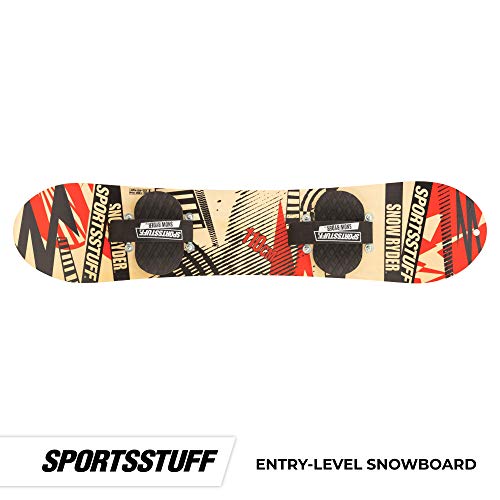 Sportsstuff Snow Ryder, Hardwood Snowboard, perfect for Beginners and Backyard Fun by SportsStuff - Image 2