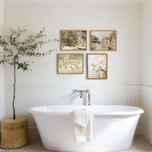 Hortensias blancs KBKBART pour raviver un mur vide de chambre ou salon
