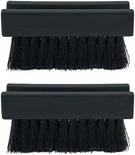 Hand Nail Brush Stiff Bristles Heavy Duty Scrub Brushes for Men Mechanics Gardeners Scrubbing Fingers Fingernails Foot Tough Grimes, 2 Pack