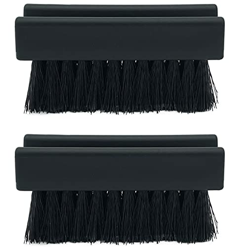Hand Nail Brush Stiff Bristles Heavy Duty Scrub Brushes For Men Mechanics Gardeners Scrubbing Fingers Fingernails Foot Tough Grimes, 2 Pack #TOP21