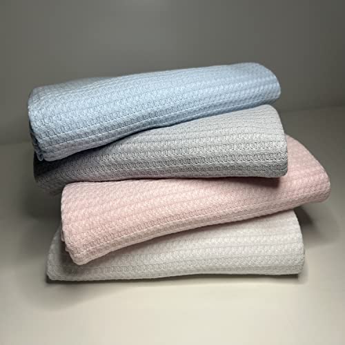 Manta Donna Laço Bebê Termocelular Cubes Rosa Bebê