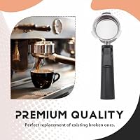 Jevina 51 mm bodenloser wiederverwendbarer Kaffeefilter-Siebträger für Homix Halter 60 mm, 15–20 Bar kompatibel mit Espressomaschinen-Teilen – Ansicht 4
