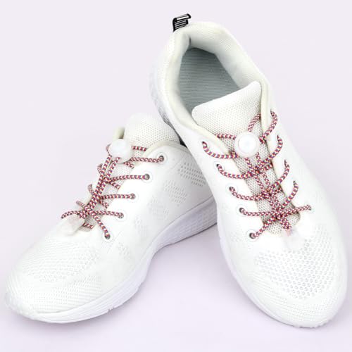 Image of UpUGo Elastic Shoe Laces, No Tie Shoe Laces Tieless for Kids, Adults, Elderly, One Size Fit All