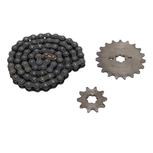 Kit de cadena 420 con piñón de 19T y piñón trasero de 10 dientes para moto todoterreno