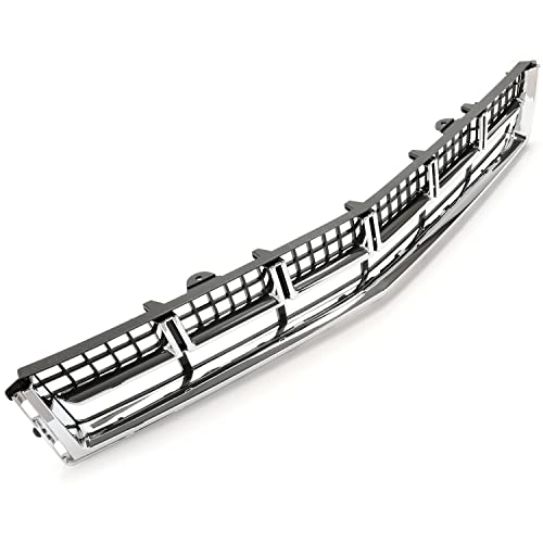 HECASA Front Lower Grille Grill Compatible with 2013-2016 Cadillac SRX Bumper Hood Mesh Grill Replacement for 22739004 GM1036167 Chrome by HECASA - Image 7