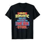 Lesen Ich genieße romantische Spaziergänge durch den Comicbuchladen T-Shirt