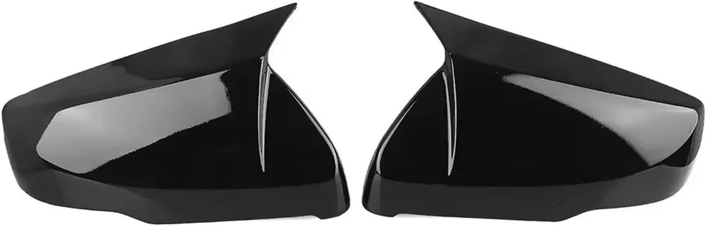 XJPGHA Wing Mirror Covers Caps for Cadillac CT5 CT6 2020-2024, Sturdy Durable Cover Housing Door Mirror Vehicle Accessory Rearview Side Covers,Black