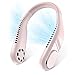 Wentylator Na Szyję Bezłopatkowy Wentylator Na Szyję 4000mAh Typ C Wiszący Wentylator Do Użytku Wewnątrz I Na Zewnątrz W Czasie Upałów (Color : Pink)