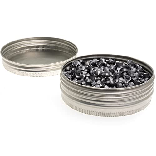 500 Präzisions 4.5mm Diabolos mit Spitz Kopf von Babotech für Luftgewehr Luftpistole in Einer Dose - Optimale Flugbahn, hohe Genauigkeit - Perfekt für Sportschützen mit hoher Durchschlagskraft