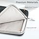 JETech Laptoptasche Hülle für 13-14 Zoll MacBook Air/Pro (M4/M3/M2/M1) 2021-2025, 13-13.6 Zoll Notebook, Wasserdicht Laptophülle Laptop Sleeve mit Zubehörtasche (Dunkelgrau)