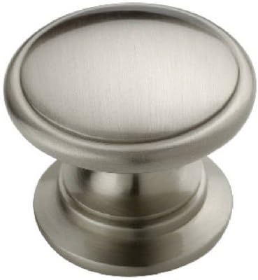 BP53012G10 1.25 in. Round Allison Value Hardware Knob44; Satin Nickel