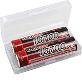 pcb prototype service china 2 x Original kraftmax 18650er Pro Akku mit PCB Schutzschaltung (Auch als 18700er bezeichnet, da durch die Schutzschaltung die Akkus etwas höher sind, bitte beachten Sie daher unbedingt die Höhe von ca. 68,8 mm) - speziell für LED Taschenlampen ( 3,7V / 9,62 Wh )