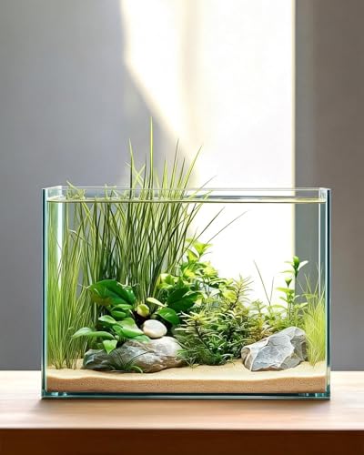 Glass Fish Tank 3.5 Gallon
