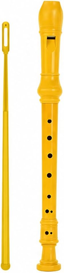 German C Key 8 Holes Soprano Recorder Kit with Cleaning Rod & Bag, ABS Easy Fingering Instrument for Beginner & Adults - Blue image 3
