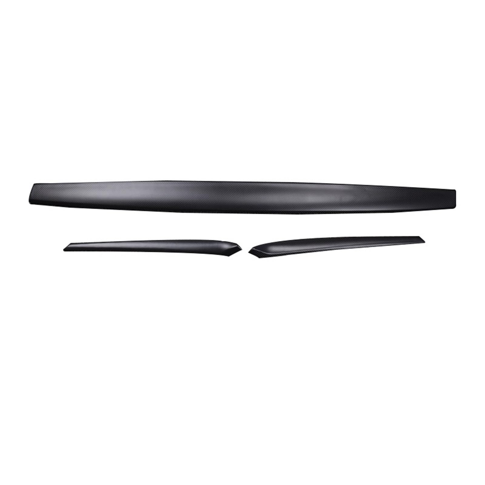 Interior Trim for Tesla for Model 3 for Model Y 2021 2022 2023 Center Console Instrument Trim Car Inter Accessories Dashboard Cover Cover Trim Sticker(Carbon Fiber Matte G)