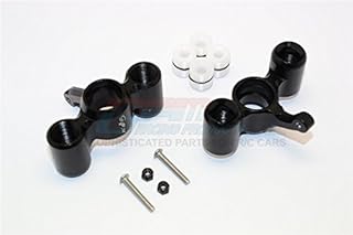 GPM Team Magic E6 III HX Upgrade Parts Aluminum Front / Rear Knuckle Arm with Delrin Collars - 1Pr Set Black