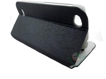 Custodia Pelle FLIP LINGUETTA Cover STAND Nero Per NGM Dynamic Fun - Foto 2
