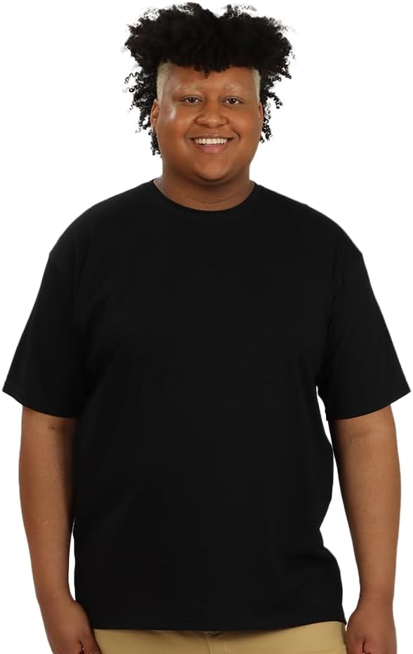 Camiseta Plus Size Masculina Unissex Básica Lisa 100% Algodão Camiseta Plus Size Masculina Unissex Básica Lisa 100% Algodão