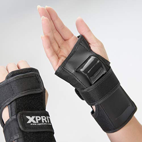 image for XPRIT Adult/Child Wrist Guards, Knee Elbow Pads 3 in 1 Protective Gear