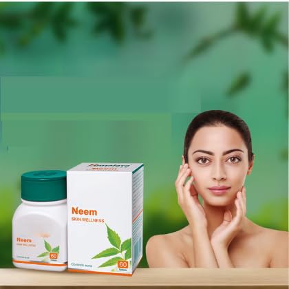SG Organics Neem Skin Wellness (60 Tablets)