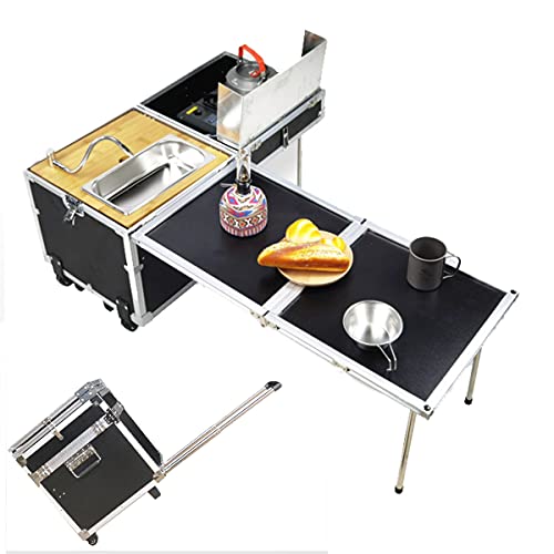 fregadero plegable camping