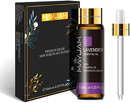 MAYJAM Vanilla Essential Oils 10ml, 100% Pure Natural Essential Oils, Therapeutic-Grade Aromatherapy Essential Oil, Fragrance Oils for Diffuser, Humidifier, Relax, Sleep, Perfect Gifts