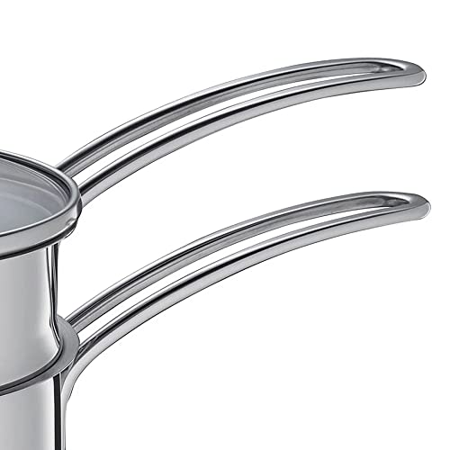 Küchenprofi Double Boiler/Bain Marie Set with Glass Lid, 1.6 Quart, 5.5" Diameter by Küchenprofi - Image 2