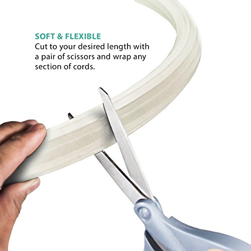 Ut Wire Utw-Fcw12-Wh Expandable Flexi Cable Wrap, 12-Feet, White #TOP3