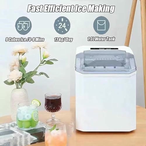 Machine à glaçons pour le camping et la maison, modèle compact de 1,3 L - 2
