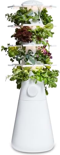 Farmstand Nook 4ft.7” Vertical Hydroponic Garden Tower - Self-Wat...