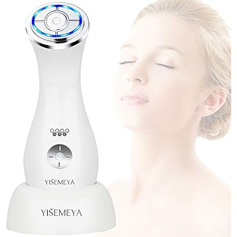 Mini HIFU Face Lifting Machine EMS RF LED Photon Skin Tightening Machine Ultrasonic Facial Massager Machine Professional Wrinkle Remove Skin Rejuvenation Anti Aging Device Cover