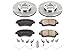 Power Stop KOE1054 Autospecialty Front Replacement Brake Kit-OE Brake Rotors & Ceramic Brake Pads
