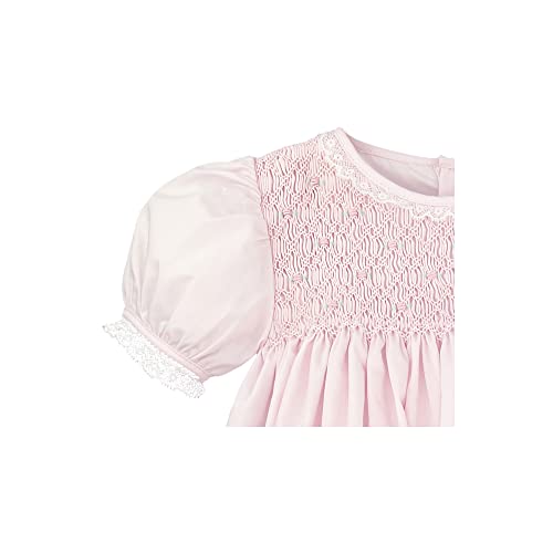 Hand-Embroidered Dress - Smocking and Lace3