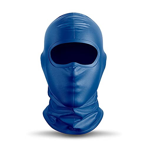 Touca Ninja Balaclava Proteção Uv50+ Térmica Resistente Azul